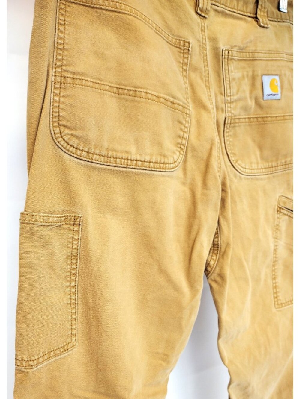 Carhartt Relaxed Fit Classic Rugged Flex BN2802-M 34 x 34 Canvas Work Pants - Picture 7 of 10